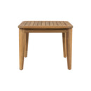 Westin - Outdoor Acacia Wood 4 Pieces Chat Set - Teak / Beige