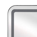 Rectangle Medicine Cabinet Mirror Bathroom Mirror With Storage Wall Mounted Medicine Mirror Cabinet With LED - Sliver