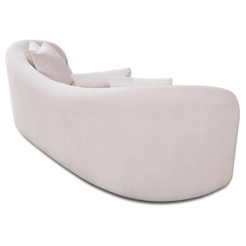Mason - Mid Century Modern Luxury Tight Back Curvy Couch
