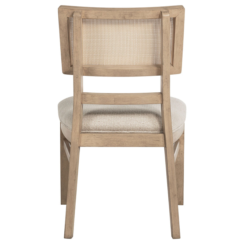 Kailani - Radio Weave Cane Dining Side Chair (Set of 2) - Beige Oak