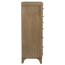 Revello - 6-Drawer Bedroom Chest Of Drawers - Washed Mango