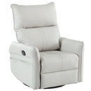 360° Modern Small Rocking Swivel Recliner Chair With Side Pocket