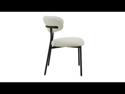 Jirina - Side Chair (Set of 2) - Beige Chenille