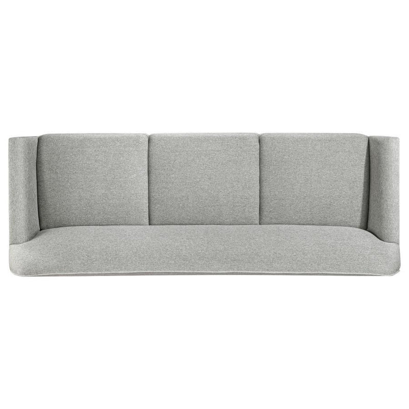 Vaughn - Fabric Upholstered Flared Arm Sofa Set