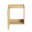 Modern Bathroom Vanity With Ceramic Basin, Wall Mounted Floating Sink Combo, Storage Cabinet