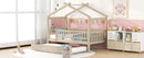 Creativity House Bed With Twin Size Trundle