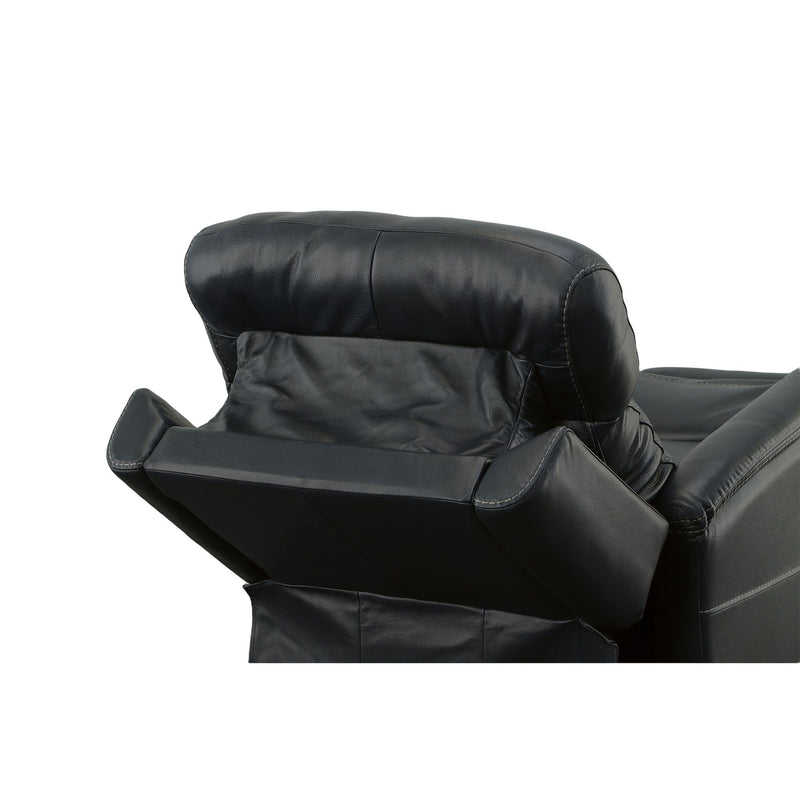 View - Swivel Power Recliner with Power Headrest & Lumbar