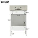 Bathroom Vanity With Sink, Frame And Drawer