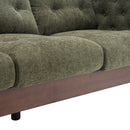 Upholstered Sofa Modern 3 Seater Sofa Couch With Tufted Design For Living Room