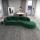 Elijah - Japandi Style Curvy Sectional Sofa