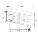 Middleton - 4-Door Sideboard Server With Dual Drawers