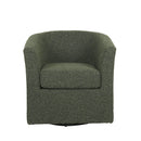 Melodize - Swivel Club Chair With Barrel Shape Design