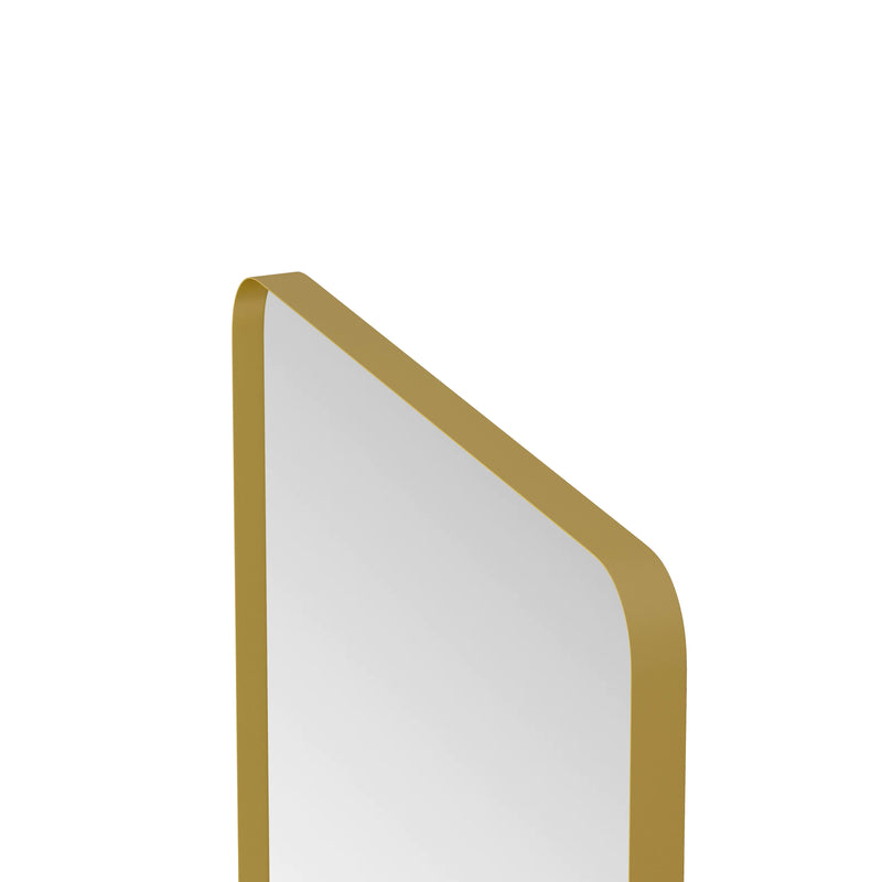 Wall Mirror Rectangular Mirror Metal Framed Mirror Vanity Mirror Dressing Mirror, For Bathroom, Living Room, Bedroom