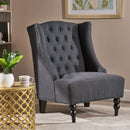 Toddman - Hi - Back Club Chair With Elegant Design