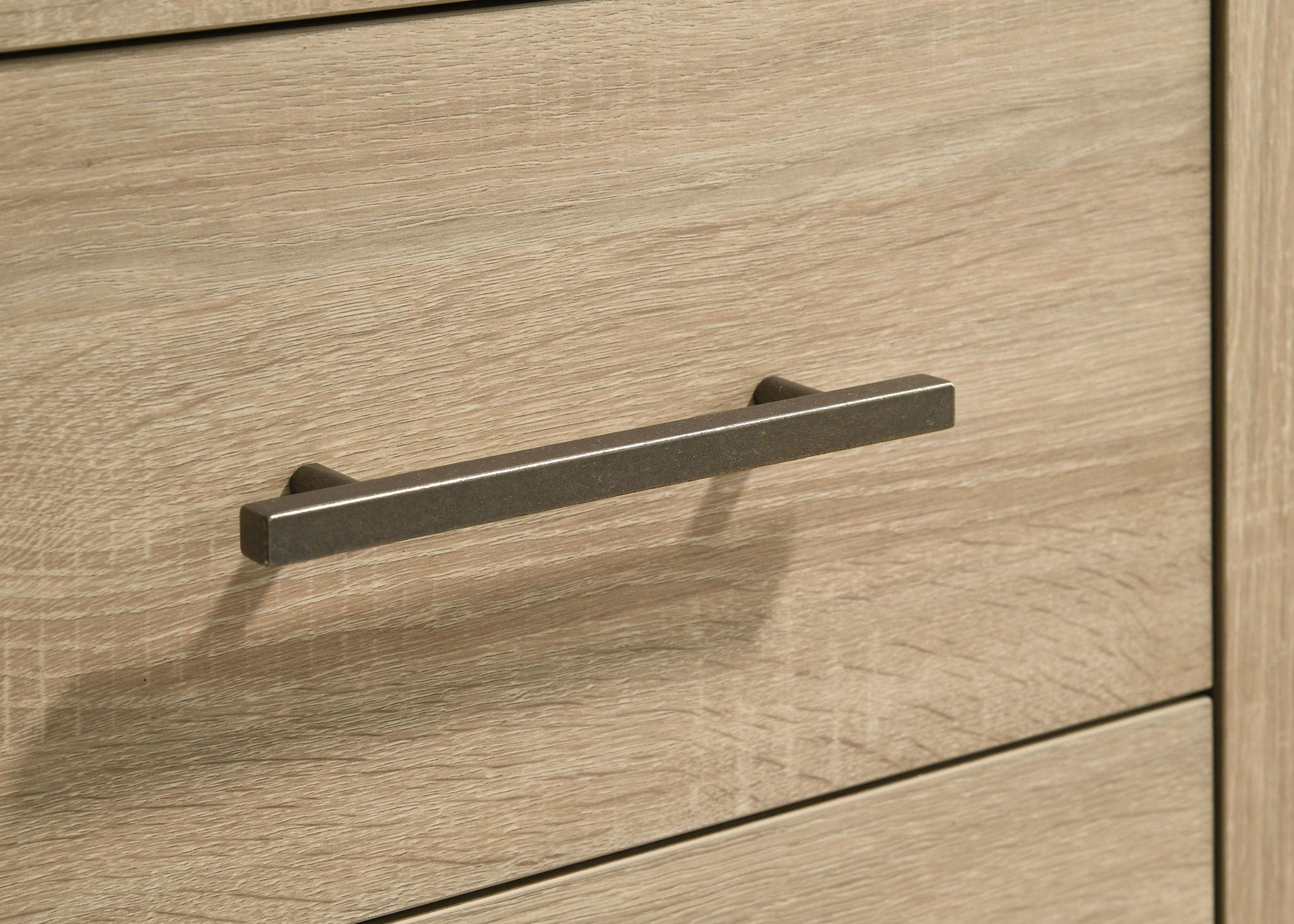 Arielle 6-drawer Bedroom Dresser with Mirror Light Oak