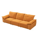 Modern Sofa With Removable Pillowcase And Backrest