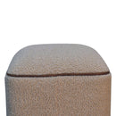 Serenity - Footstool With Ball Feet - Cream