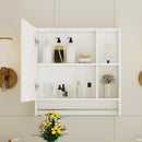 Bathroom Mirror Medicine Cabinet Wall Mounted With Shelves