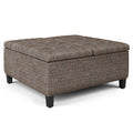 Harrison - Upholstered Coffee Table Storage Ottoman