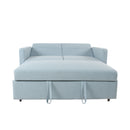 Sleeper Pull Out Loveseat Couch With Adjustable Backrest