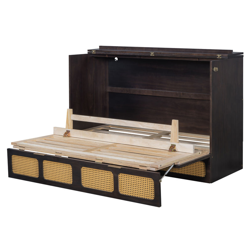 Classic Stylish Murphy Bed With Large Drawers