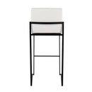 Fuji - Contemporary High Back Barstool Elegant Design