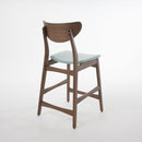 Elegant Counter Height Chair With Cushioned Seat