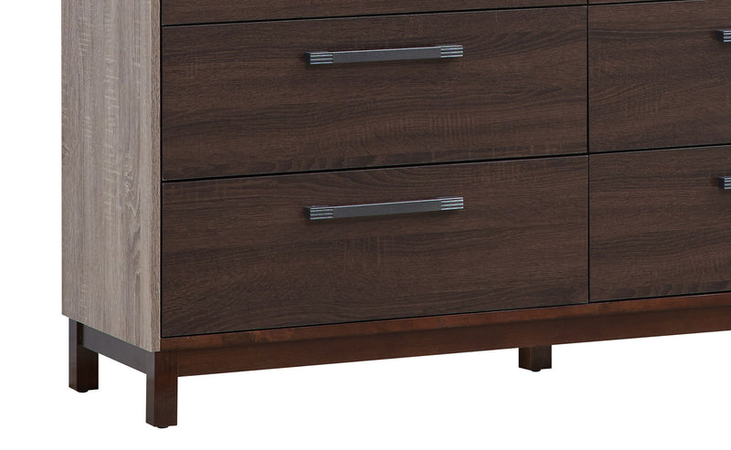 Magnolia - G1400-D Dresser - Gray/Brown