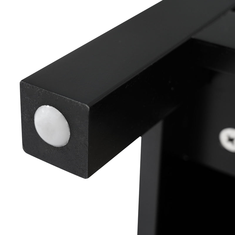 Bathroom Vanity With Sink And Ample Storage, Rectangular Undermount Sink - Black