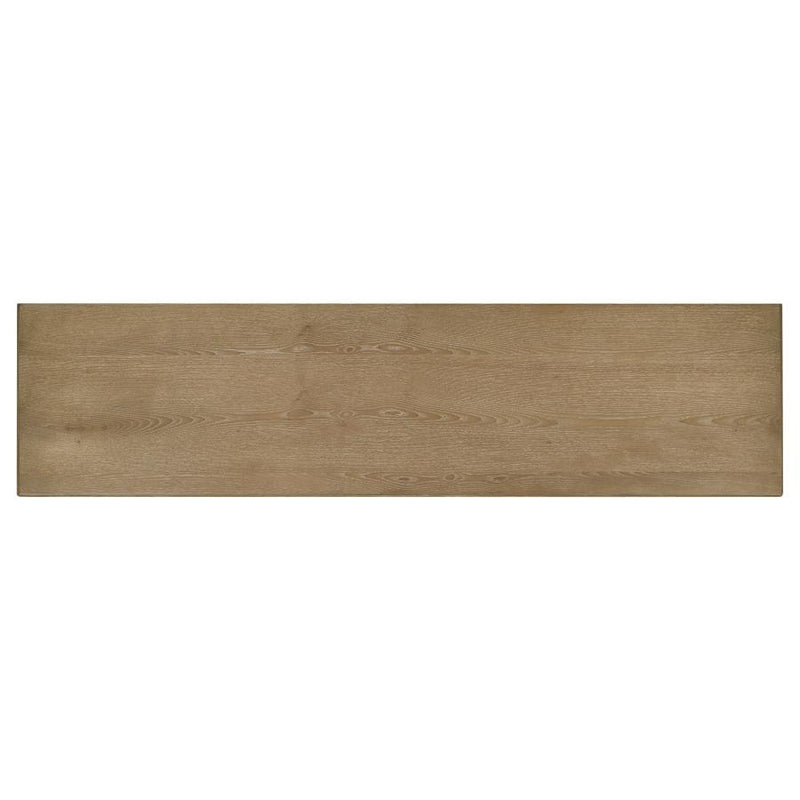 Adina - 70" TV Stand Media Console - Distressed Light Brown