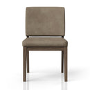 Leather Soft Back Chair (Set of 2) - Light Brown
