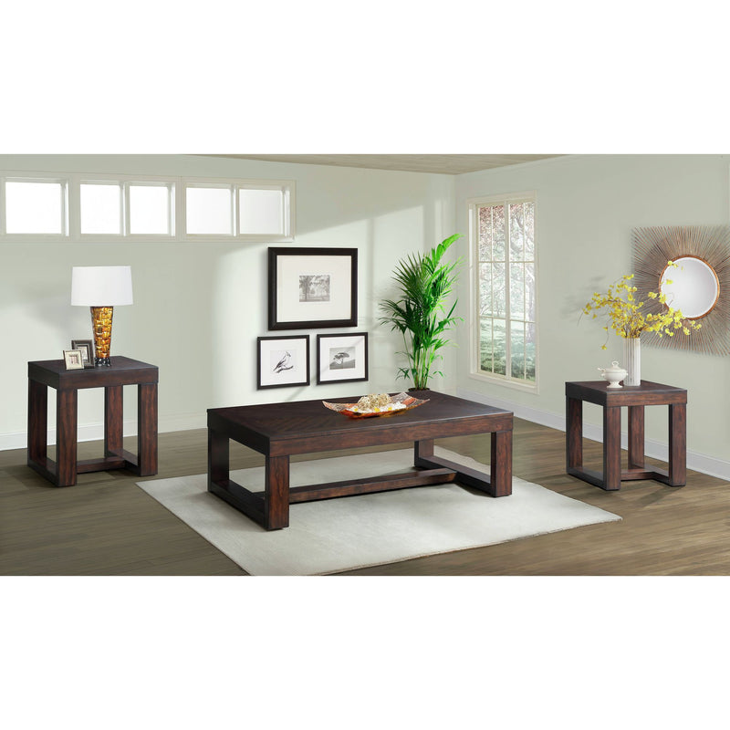 Hardy - 3 Piece Occasional Table Set - Cherry