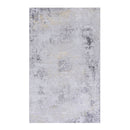 Maval - 6' X 9' Washable Area Rug - Gray / Gold