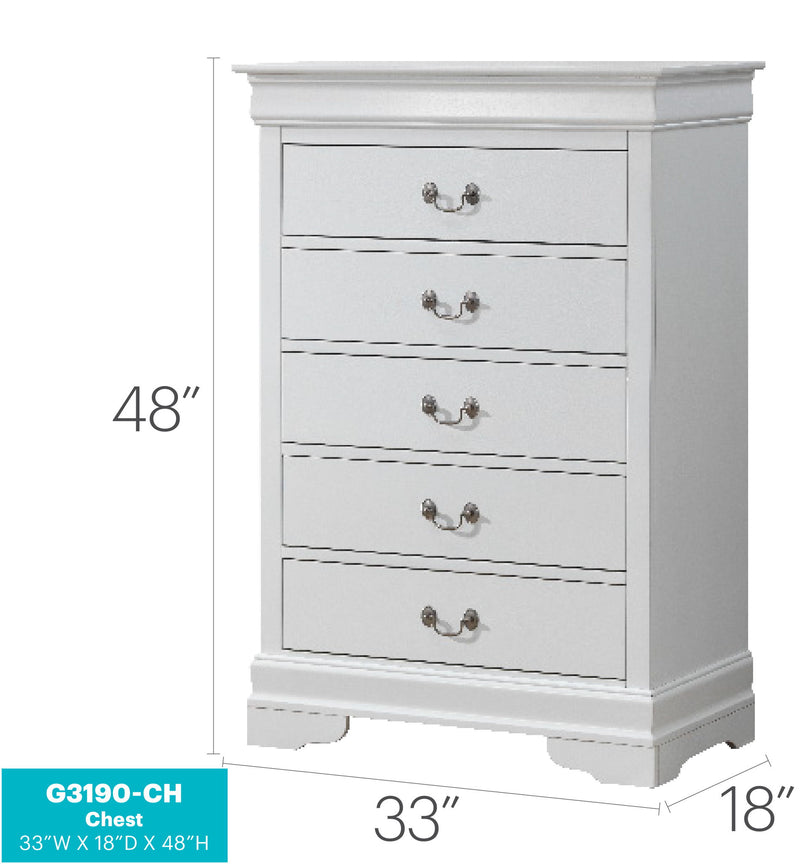 Traditional Style Storage Chest Elegant