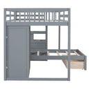 Bunk Bed With Wardrobe, Drawers