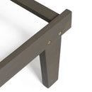 Ariana - Wood Chaise Lounge With Cushion