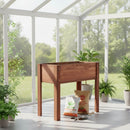 Raised Garden Bed With Legs, Elevated Planter Box For Outdoor Plants