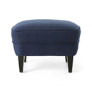 Enchante - Living Room Set With Tufted Back Club Chair And Ottoman