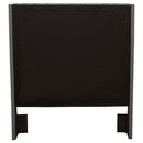 Camille - Upholstered California King Panel Headboard - Gray