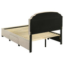 Marianna - 4-Drawer Upholstered Storage Bed