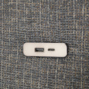 Sectional Sofa Modular U-Shaped With Ottoman & USB Ports