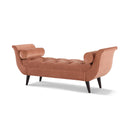 Alma - Tufted Flared Arm Entryway Bench