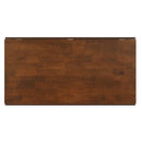 5 Piece Extendable Wood Square Dining Table Set With 2 Drop Leaves