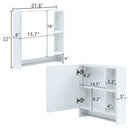 Wall Mounted Bathroom Storage Medicine Cabinet Cabinet With Mirror Door