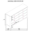 Maderia - 8-Drawer Dresser