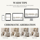 Living Room Set Modular Sectional Couch, Upholstered Sofa & Armchair & Movable Ottoman