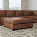 Endurance - Square Cocktail Ottoman - Chestnut