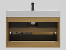 Alice - Bathroom Vanity With Sink, Large Storage Wall Mounted Floating Bathroom Vanity For Modern Bathroom