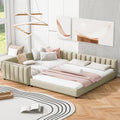 Upholstered Platform Bed, Mother & Child Bed