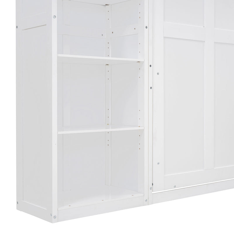Murphy Wall Bed With Shelves